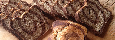 Rye Swirl Bread. © Martin Belderson